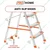 ProHome 7 Steps Foldable Aluminium Ladder With Hand Railing (LAD-WR-07) - 5 Year Warranty