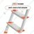 ProHome 7 Steps Foldable Aluminium Ladder With Hand Railing (LAD-WR-07) - 5 Year Warranty