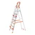 ProHome 7 Steps Foldable Aluminium Ladder With Hand Railing (LAD-WR-07) - 5 Year Warranty