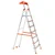 PROHOME 7 Step Foldable Aluminium Tool Tray Ladder for Home ( AQUA-LADD-07 APEX ) 5-Year Warranty