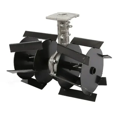 Zeyang 10 Inch 26 mm Cross Blade Weeder Attachment for Petrol Brush Cutters