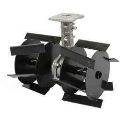 Zeyang 10 Inch 26 mm Cross Blade Weeder Attachment for Petrol Brush Cutters