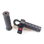 Premium Quality 7-Wire Twist Throttle for 36V-60V Electric Scooters, with 2 Red Rocker Functions & Matching Grip