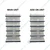 Premium Quality 6 Shelves (7 x 3 Feet) Display Rack Combo Of One Main Unit & One Add-On Unit