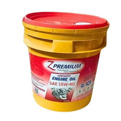 ZPremium 10 Litre 15W-40 Universal Diesel Gasoline Motor Engine Oil Heavy Duty Protection Bucket