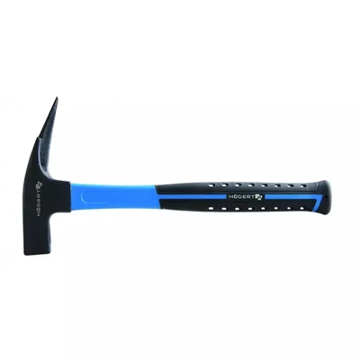 Högert Technik 800g Forged CS45 Steel Fibreglass Handle Magnetic Holder DIN 7239 Nail Hammer HT3B030