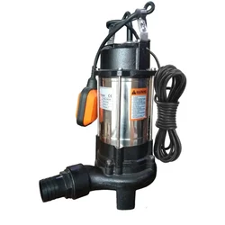 Heavy Duty 1.25 HP Single Phase Copper Winding Dewatering Sewage Pump With Cutter - 1 Year Warranty