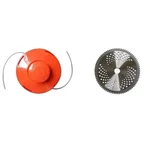 Heavy Duty 80T TCT Blade & Nylon Trimmer Head Combo | Brush Cutter Accessories Kit