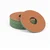 100X16 mm (4-inch) #80 Grit Fiber Sanding Disc of Angle Grinder for Metal and Wood Smoothening, pack of 100