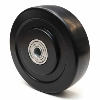 Heavy Duty 100 x 32 MM / 4 x 1.25 Inch ER Conuctive Wheel With Ball Bearing 