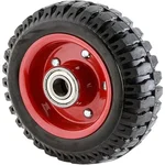 Heavy Duty 150 x 40 MM / 6 x 1.57 Inch 80 Kg Load Capacity Double Bearing Solid Rubber Wheel