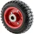 Heavy Duty 150 x 40 MM / 6 x 1.57 Inch 80 Kg Load Capacity Double Bearing Solid Rubber Wheel