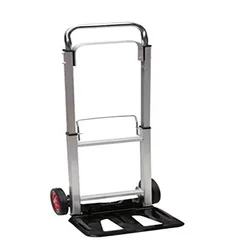 Bigapple 80 Kg Load Capacity Aluminium Portable Platform Hand Trolley