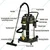 Premium Quality 80 Liters Wet And Dry Vacuum Cleaner With 3600 W Triple Motor, 250 mBar Suction