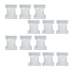 RK Plastic I- Shape (Dumbell) 80 mm Plastic Paver Block Mould (Pack of 12) 