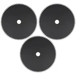 Heavy Duty 3 Pieces of 80 Teeth Black Carbon Steel Blade for Petrol Brush Cutter, BC-171