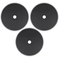 Heavy Duty 3 Pieces of 80 Teeth Black Carbon Steel Blade for Petrol Brush Cutter, BC-171