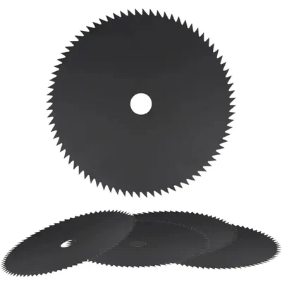Heavy Duty 10 Pieces of 80 Teeth Black Carbon Steel Blade for Petrol Brush Cutter, BC-171