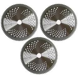 Heavy Duty 3 Pieces of 10 inch 80 Teeth TCT Blade For Petrol Brush Cutter, BC-168