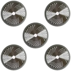 Heavy Duty 5 Pieces of 10 inch 80 Teeth TCT Blade For Petrol Brush Cutter, BC-168