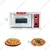 Heavy Duty 8 x 12 Inch Indian Electric Pizza Oven for 2 Pizza, 1600W