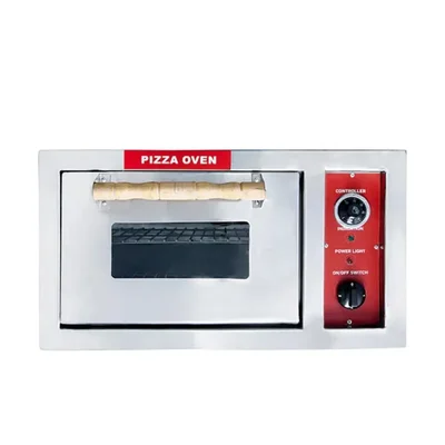 Heavy Duty 8 x 12 Inch Indian Electric Pizza Oven for 2 Pizza, 1600W