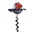 Latson EA82, 4 Stroke 82cc For Earth Auger / Post Hole Digger Engine with 6 Inch Drill Bit with 1 Year Warranty