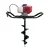 Heavy Duty 2 Stroke 82 cc Two Man Operated Earth Auger with 10 inch Auger Bit | Post Hole Digger Machine