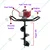 Heavy Duty 2 Stroke 82 cc Two Man Operated Earth Auger with 12 inch Auger Bit | Post Hole Digger Machine