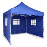  Extra Premium Quality 10 X 10 Feet, 840 D Fabric Foldable Gazebo Tent with 3 Side Cover For outdoor Garden
