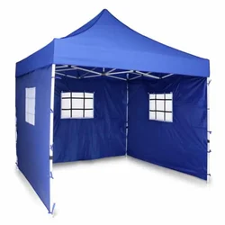  Extra Premium Quality 10 X 10 Feet, 840 D Fabric Foldable Gazebo Tent with 3 Side Cover For outdoor Garden