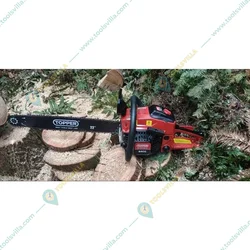 Topper 84cc 22 Inch Powerful Petrol Chainsaw | Professional Wood Cutter Saw for Farm,Trees, Agriculture, & Landscapes