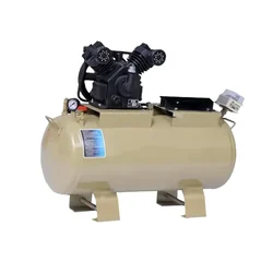 Gagan 85 L Double Cylinder Air Compressor Without Motor, Grill and Wheels