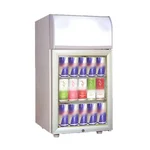Elanpro ECG 85 Mini Single Glass Door Showcase Refrigerator for Chocolate, Cold Drinks and Good Fit for Food Cart