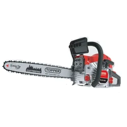Topper 86cc 22 Inch Powerful Petrol Chainsaw | Professional Wood Cutter Saw for Farm,Trees, Agriculture, & Landscapes