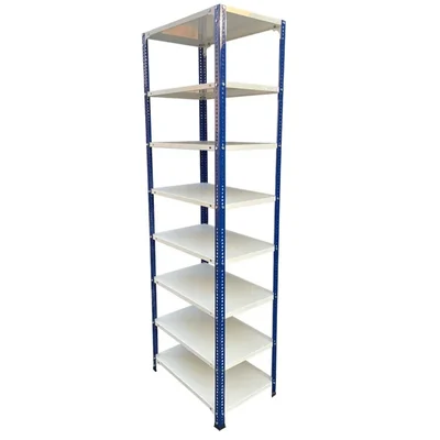 Alija 87 x 30 x 18 Inch 8 Shelves Multipurpose Storage Rack (22 Gauge Shelves & 16 Gauge Angle)