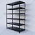 ALIJA 87 x 48 x 24 Inch 6 Shelves Multipurpose Storage Rack With 18 Gauge Shelves and 14  Gauge Angle( Black )