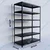 ALIJA 87 x 48 x 24 Inch 6 Shelves Multipurpose Storage Rack With 18 Gauge Shelves and 14  Gauge Angle( Black )