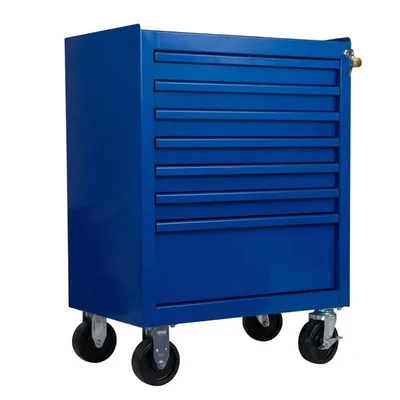 Stanley 7 Drawer Eco Roller Cabinet Blue (699x460x797 MM) Tool Storage Trolley STST74425-8