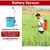 GROWELL Kisan Model 12V X 8Ah, 16 LTR,  Battery Operated Knapsack Sprayer with 2 Kg Rechargeable Battery