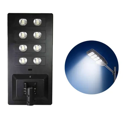 Gramstrong 450W Solar Street Light With 8-Ball Lens for Efficient Outdoor Lighting Suitable for Streets, Garden and Park