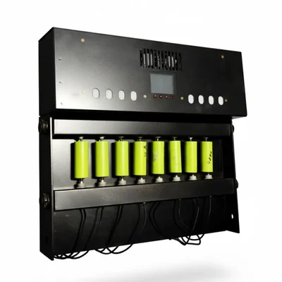 Premium Quality 8 Channel Cell 5V 1A 8 Channel Cell Tester For LiFePO4 Lithium Ion With LCD Display