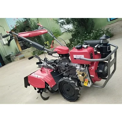Sprayman X-620A1, 8 HP 4 Stroke Back Rotary Diesel Power Tiller With Free Iron Wheel (6 Month Warranty)
