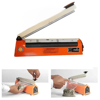 Smart Pack 8 inch Impulse Type Hand Sealer Machine for Sealing Plastic Pouch