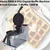 Akasa RWM 8 DIGI Rotary Digital Waffle Maker Machine, 8 inch Circular- 1 Waffle, 1000 W