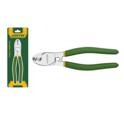 Jadever 8 inch 200mm Carbon Steel Anti-Rust Polished Heavy Duty Electrical Cable Cutter JDCT1908