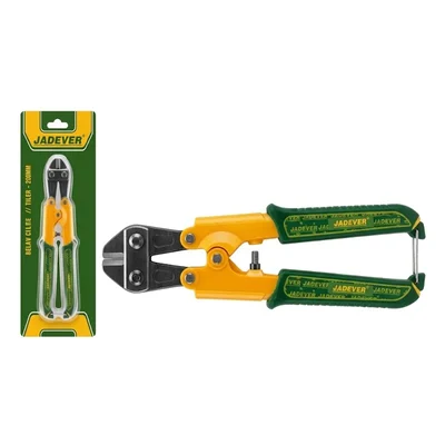 Jadever 8 inch 200mm 65Mn Steel 3.5mm Max Capacity Pocket Mini Bolt Cutter with Safety Lock JDBC1908