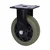 Heavy Duty 440 kg Load Capacity 8 inch (200 mm) Fixed Type Double Ball Bearing YUPA Green Caster Wheel