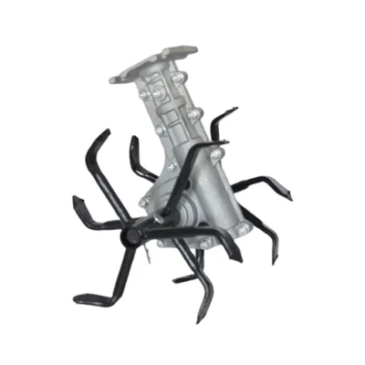 ZEYANG Heavy Duty 8 Inch Tiller | 28 mm Cultivator Attachment for Brush Cutter