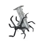 ZEYANG Heavy Duty 8 Inch Tiller | 28 mm Cultivator Attachment for Brush Cutter